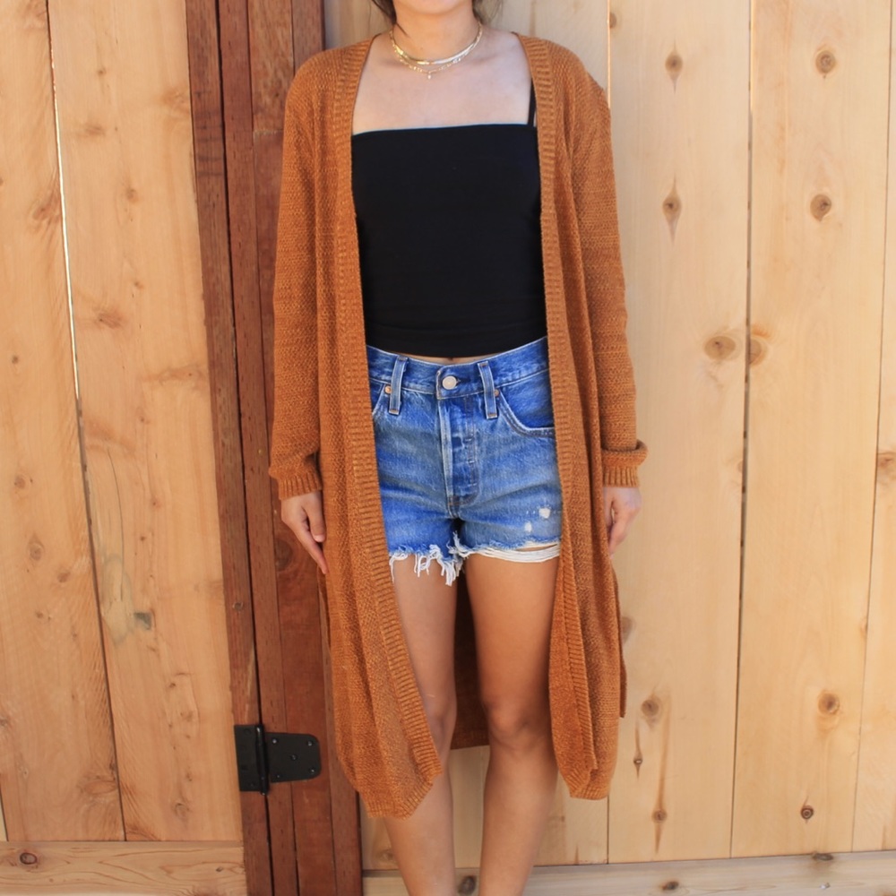 ❌SOLD❌ Mustard Long Cardigan